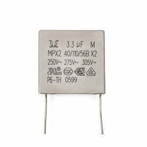خازن MKT 3.3UF 275VAC X2