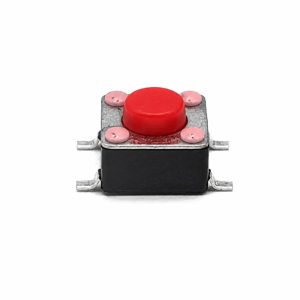 تک سوئیچ 4 پایه 6x6x4.3 SMD