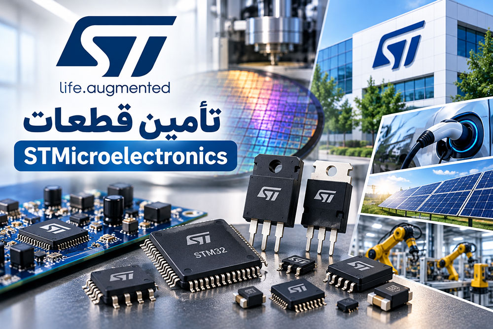 تأمین قطعات STMicroelectronics