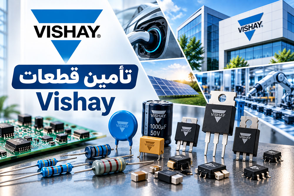 تأمین قطعات Vishay | خرید عمده قطعات ویشای از هگزا